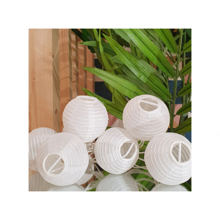 Lot 2 de Guirlandes lumineuses en papier L 3.10 m - GUILY