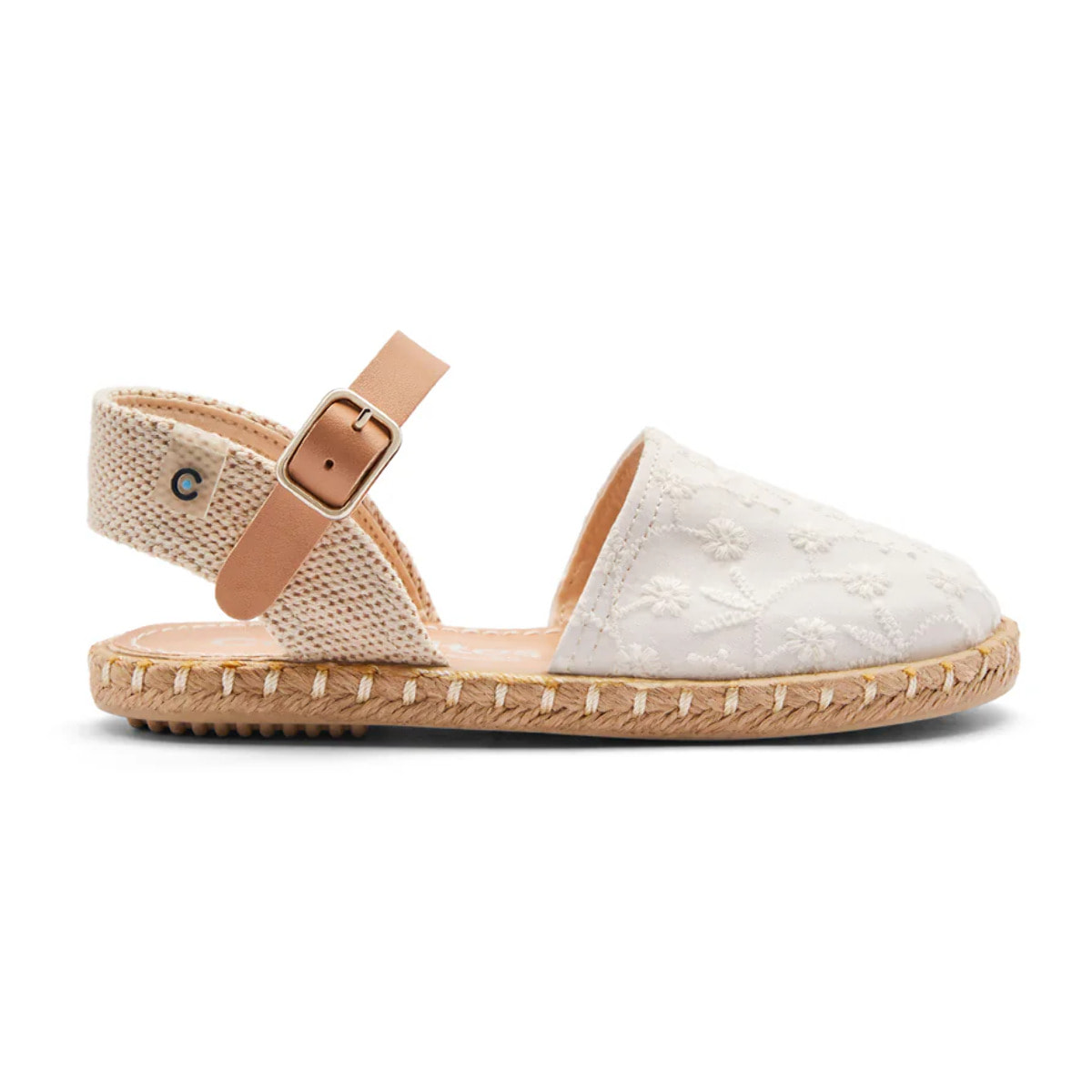 Espadrillas con stampa floreale per bambine