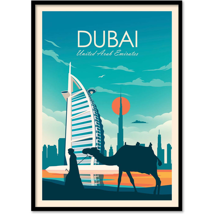 Affiche - Dubai - Studio Inception