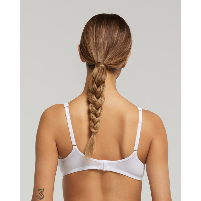 Reggiseno cotone lunetta