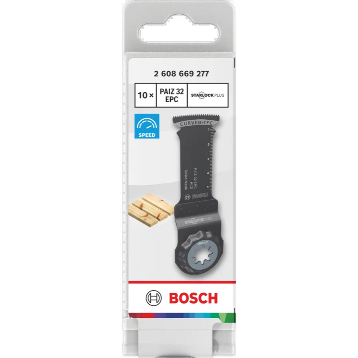 Lame pour coupe plongeante PRO PAIZ 32 EPC BOSCH - Boite de 10 - 2608669277