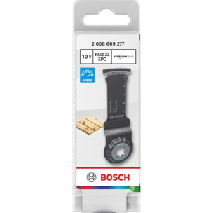 Lame pour coupe plongeante PRO PAIZ 32 EPC BOSCH - Boite de 10 - 2608669277