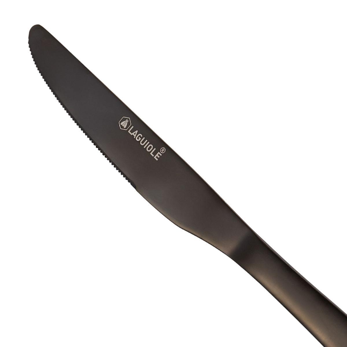 Ménagère 24 pièces - "Elora noir"