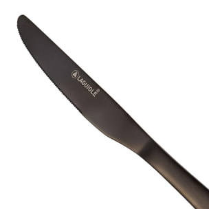 Ménagère 24 pièces - "Elora noir"