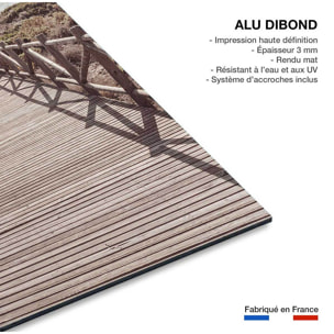 Tableau mer le chemin de la mer  Tableau alu Dibond