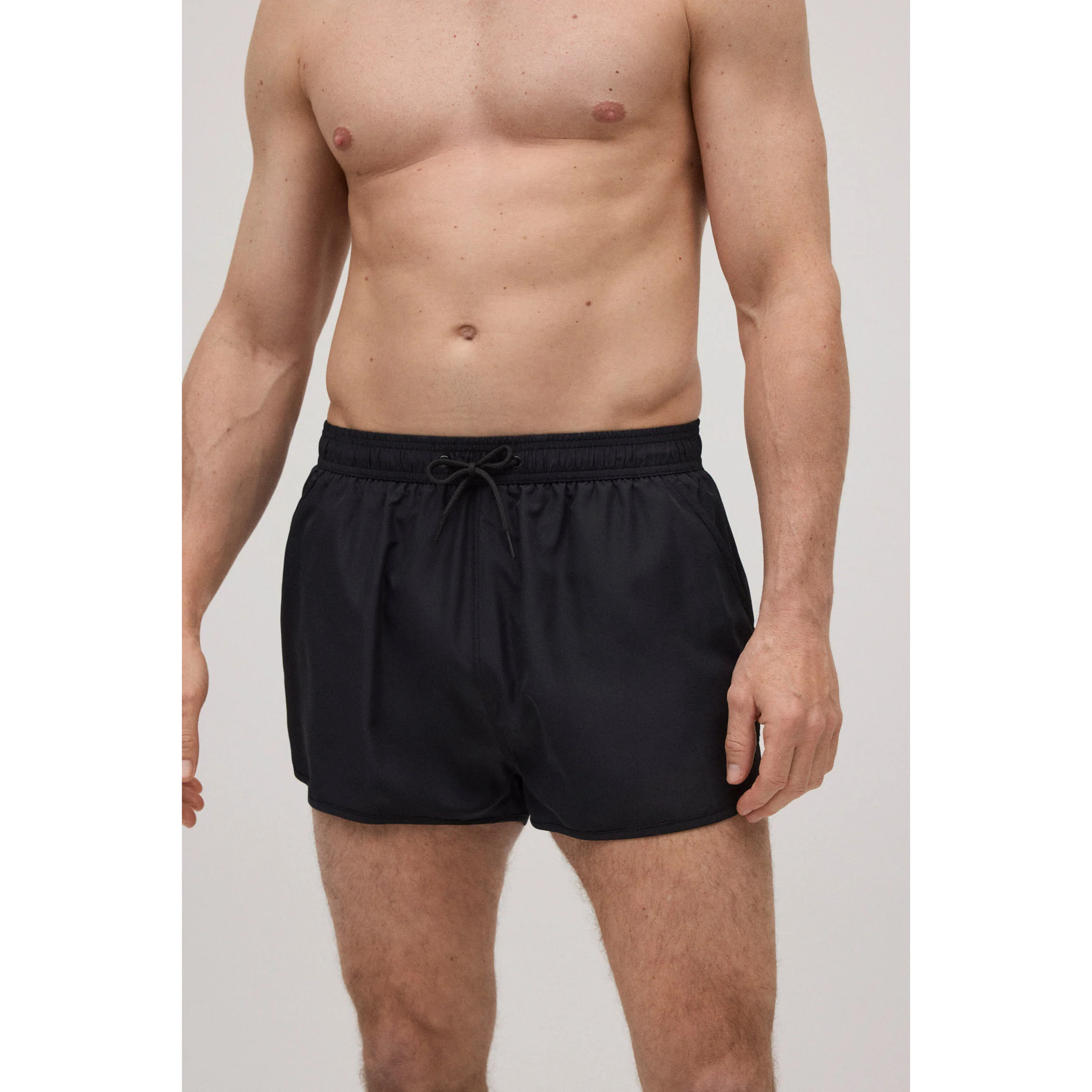 Costume da bagno boxer classico leggero nero