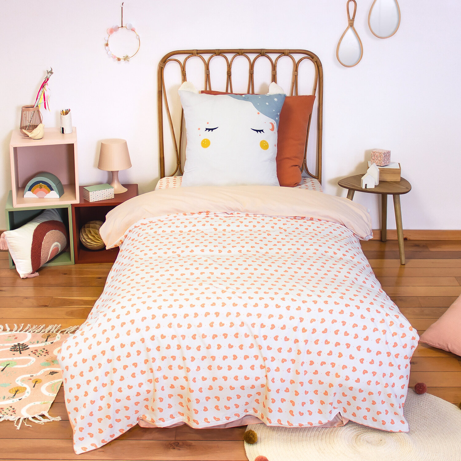Parure de lit enfant 100% microfibre - feerique