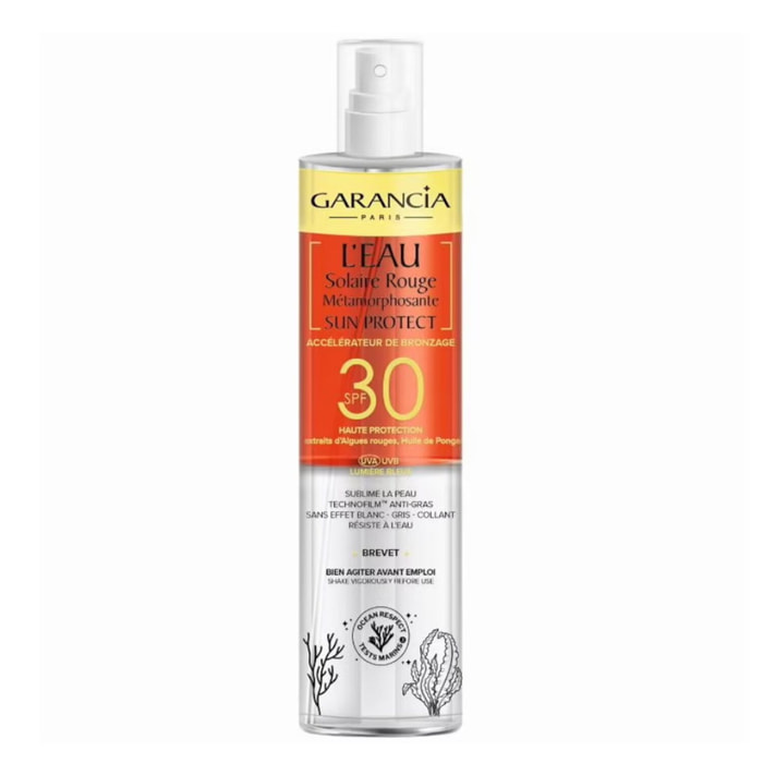 Sun Protect - Eau Solaire Rouge Métamorphosante SPF 30 150 ml