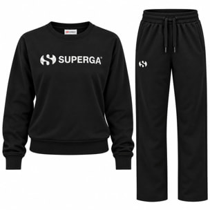 Tuta Donna SUPERGA Cotone Felpato Girogola