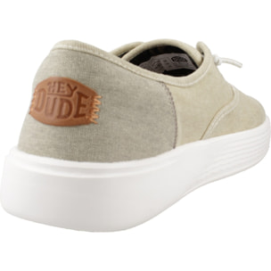 Informales Hombre de la marca HEY DUDE  modelo CONWAY CRAFT LINEN White