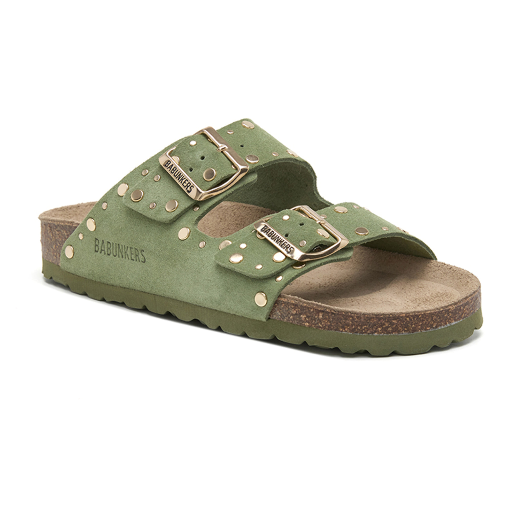 SANDALIA BABUNKERS VERDE