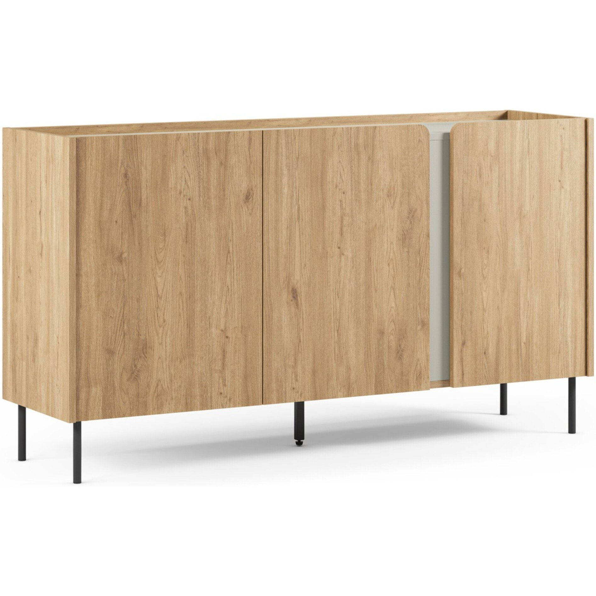 Buffet 3 portes bicolore - INGO