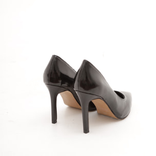 DECOLLETE' ALTA CHOCOLA' NAPLACK NERO