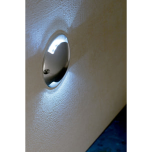 KEENAN Lampe applique nickel mat