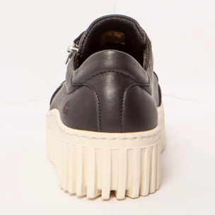 Zapatos 1538 NAPPA BLACK-CREAM/BRIGHTON color Black-cream
