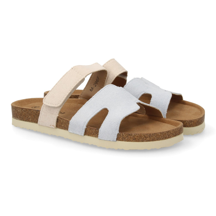 Sandalia Mujer cómoda doble tira