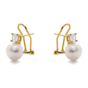 Pendientes Urok acabado oro amarillo 18k