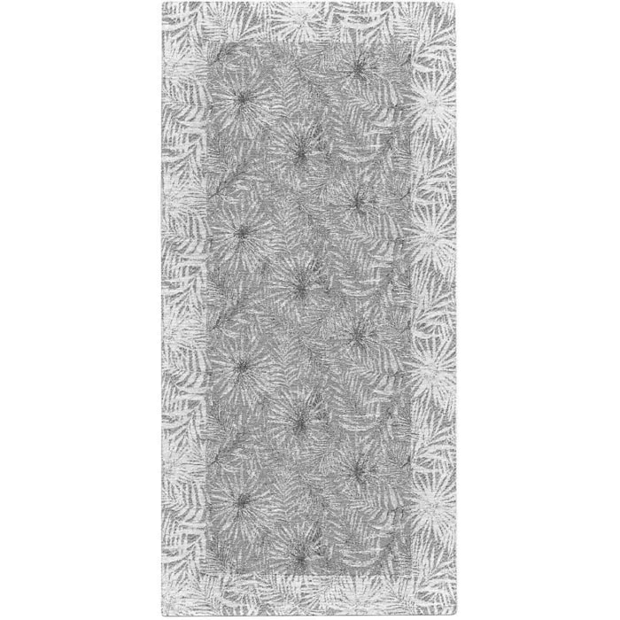 Tappeto Cucina Bagno Moderno Grigio Perla