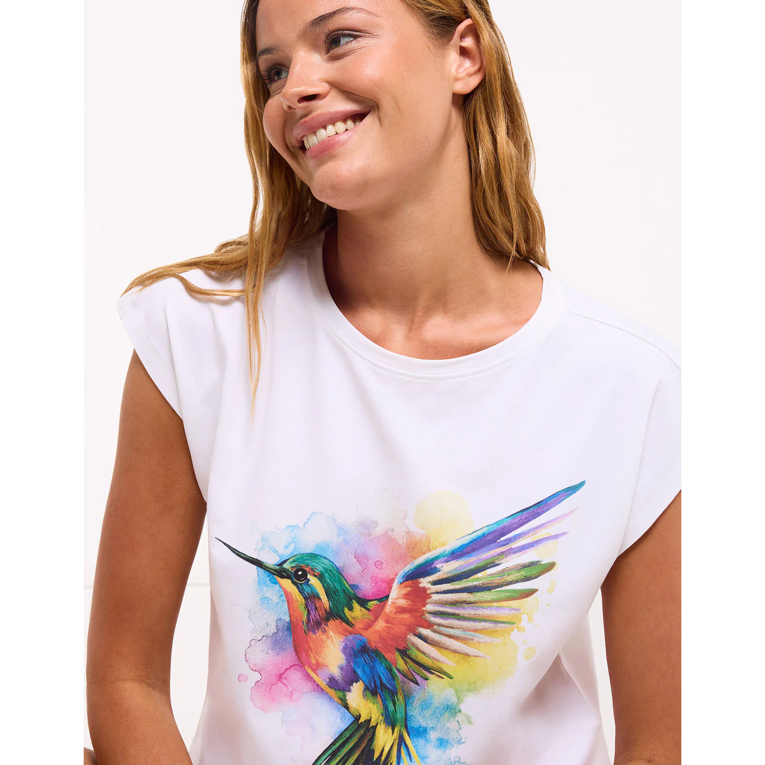 Camiseta Manga Corta Blanco - Blestar26