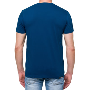 Camiseta de algodón 150 gr Hot Buttered Balangan Azul