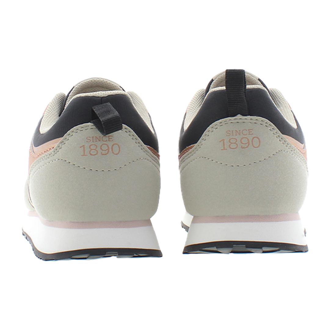 Sneakers U.S. Polo Assn. nero-beige