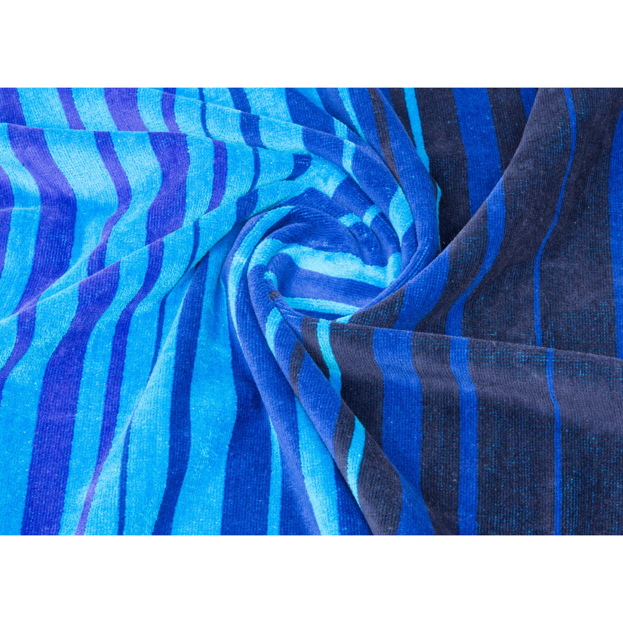 Telo Mare Spugna Jacquard Spiaggia Disegno Sunrise