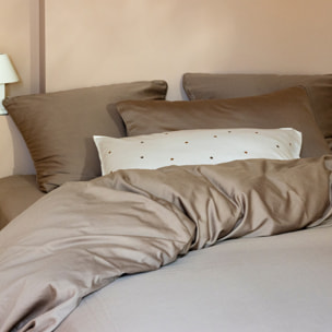 Housse de couette en satin de coton lavé, NUIT SATINÉE