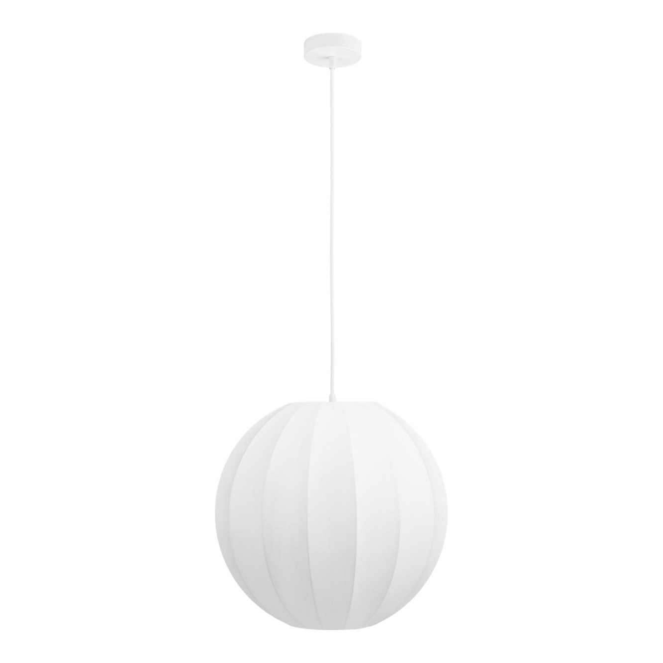 Coventry Lampada a Sospensione in Resina Bianca ø40 cm
