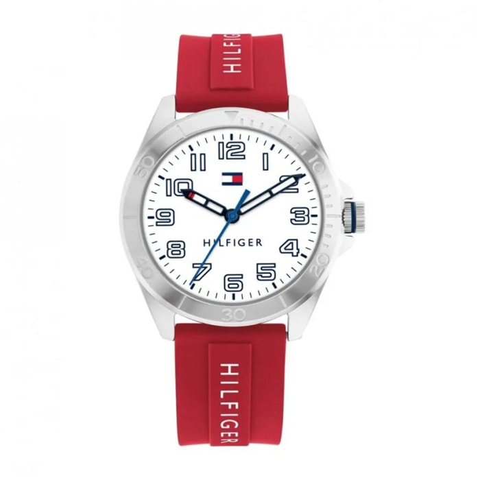 Reloj Tommy Hilfiger 1720021 Infantil Analogico Cuarzo con Correa de Caucho