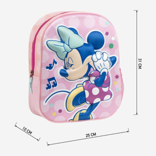 Mochila Infantil 3D Minnie