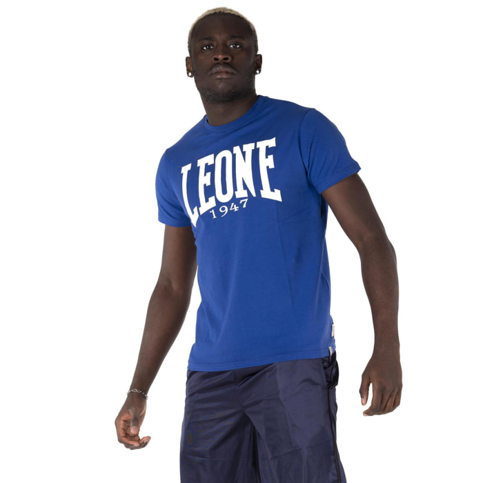 Camiseta de hombre Leone Basic de algodón de manga corta