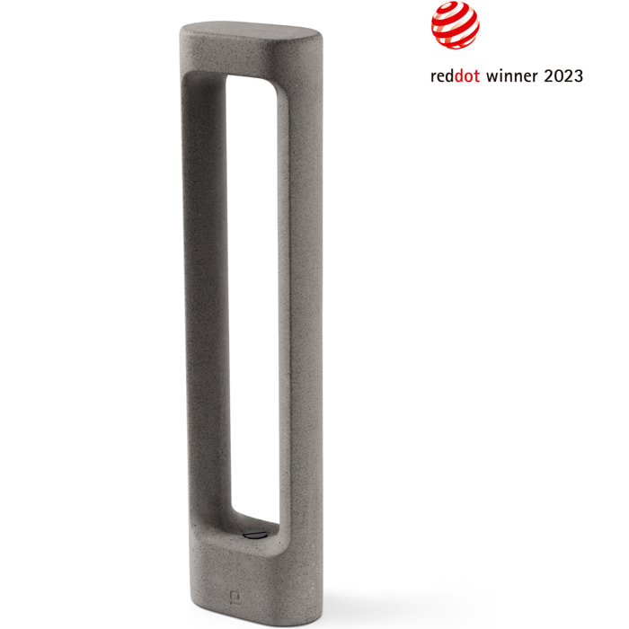 TOTEM 611 Lampada paletti muro grigio 3000K