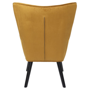 Fauteuil De Salon Giulia Jaune
