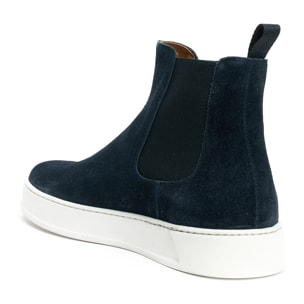 Stivaletto British Passport Blu