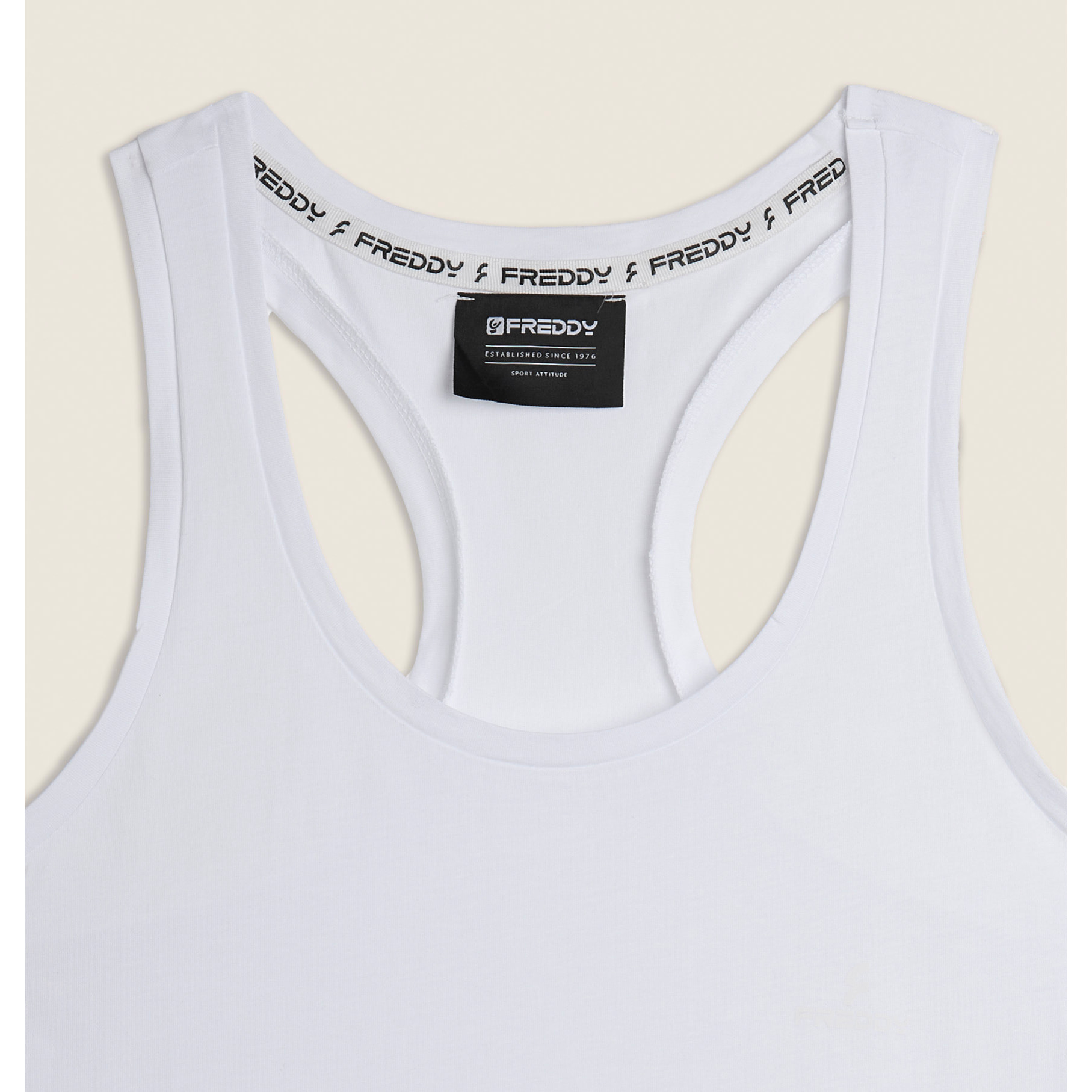 Canotta sportiva con retro a vogatore