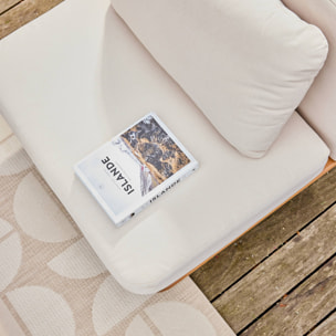 Salon de jardin bois d'acacia 4 places ARMONIA