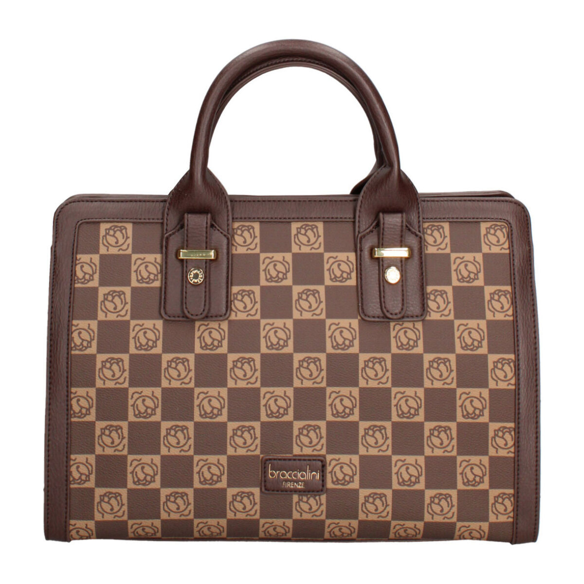 Borsa a bauletto  da donna Textile Polyurethane 36x26x18 cm