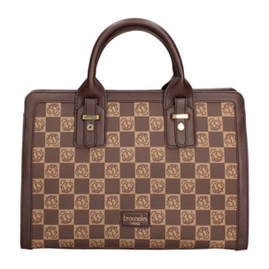 Borsa a bauletto  da donna Textile Polyurethane 36x26x18 cm