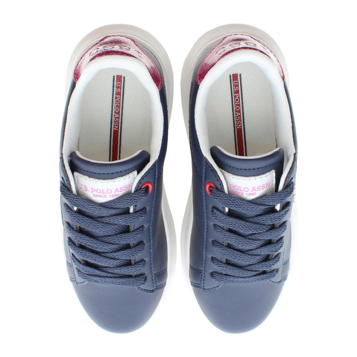 Sneakers U.S. Polo Assn Dark Blue-Pink