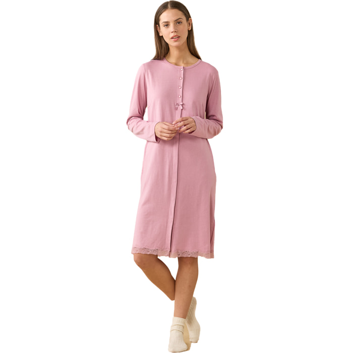 Vestaglia donna jersey invernale articolo essential. Noidinotte