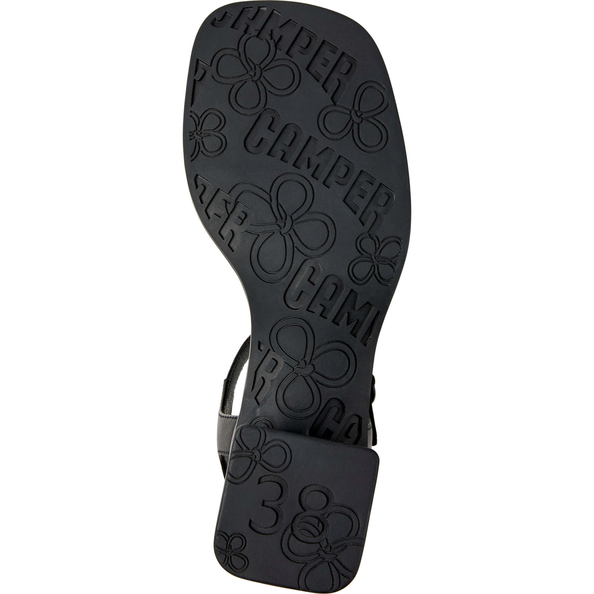 Sandalias - CAMPER Kora Sandal - Negro - Cuero liso