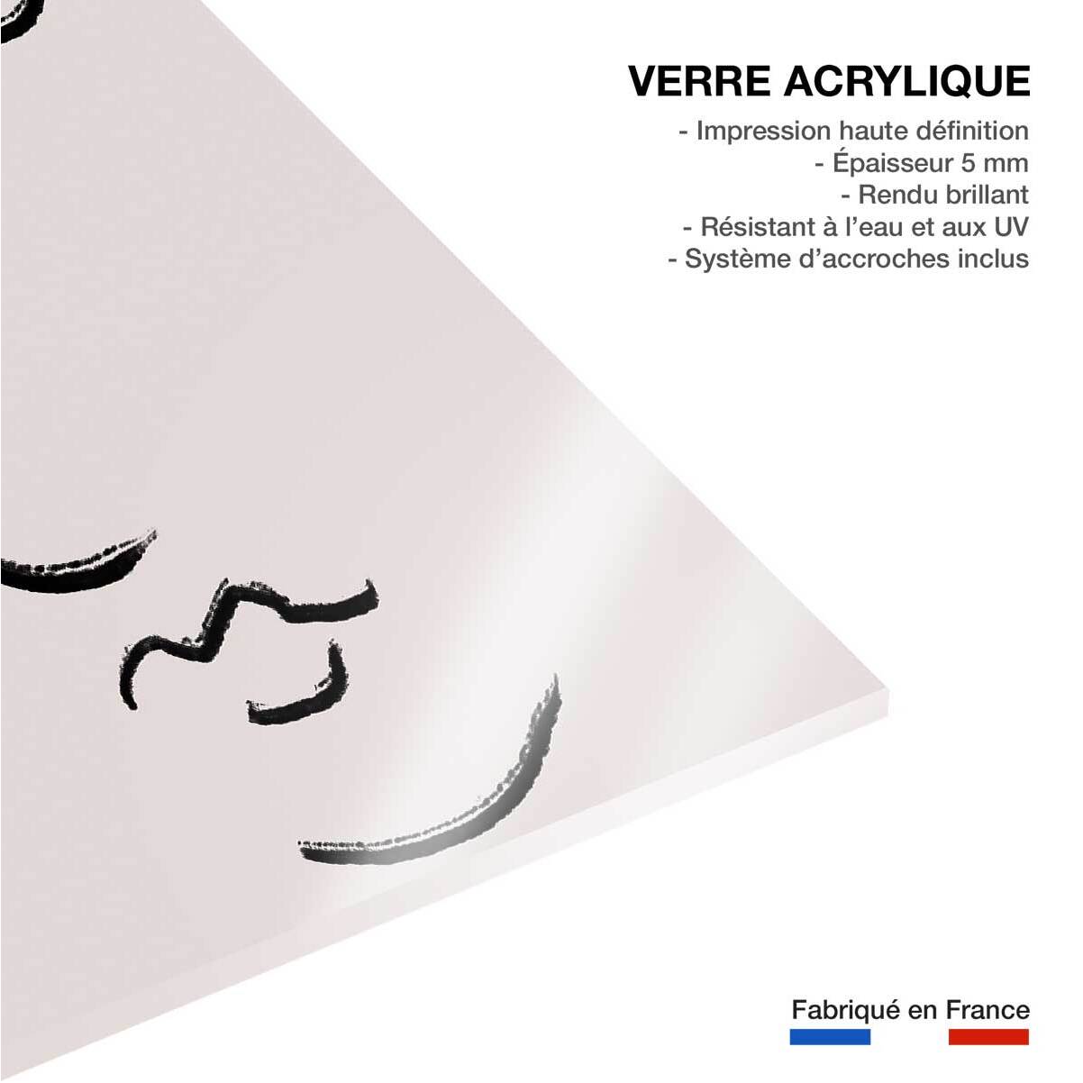 Tableau Simple Ligne No1 Tableau plexiglas