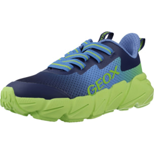 Zapatillas Niño de la marca GEOX  modelo J FLEXYPER FAST BOY AZUL