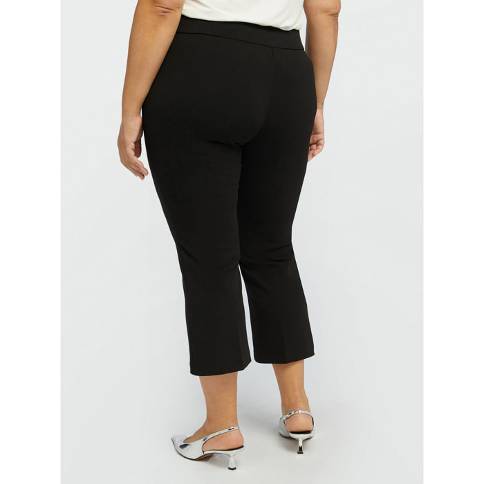 Fiorella Rubino - Pantalones kick flare - Negro