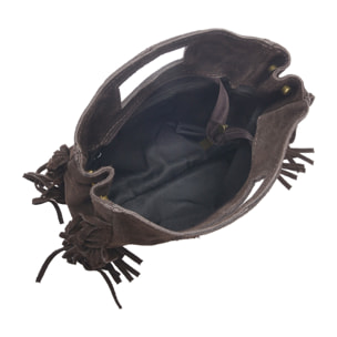 Borsa a mano Anna Luchini Marrone