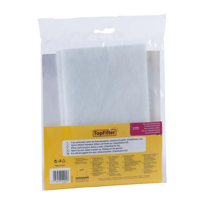 Filtre aspirateur universel sortie moteur TopFilter