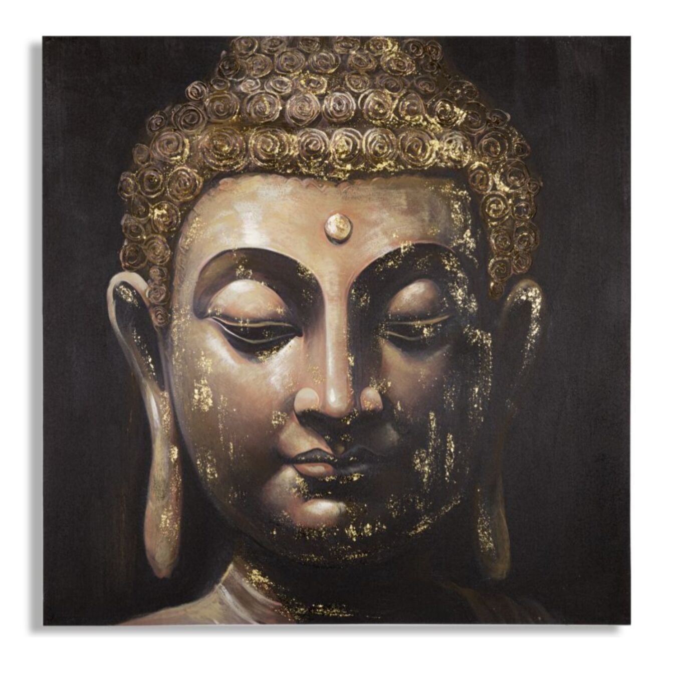 DIPINTO SU TELA BUDDHA -B- CM 100X3X100