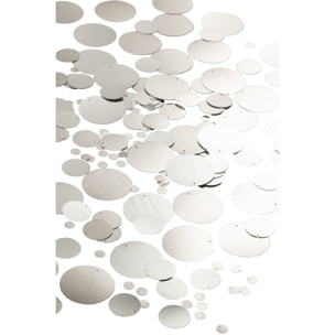 J-Line paillettes Sequin Rond - pvc - argent - paquet de 1000