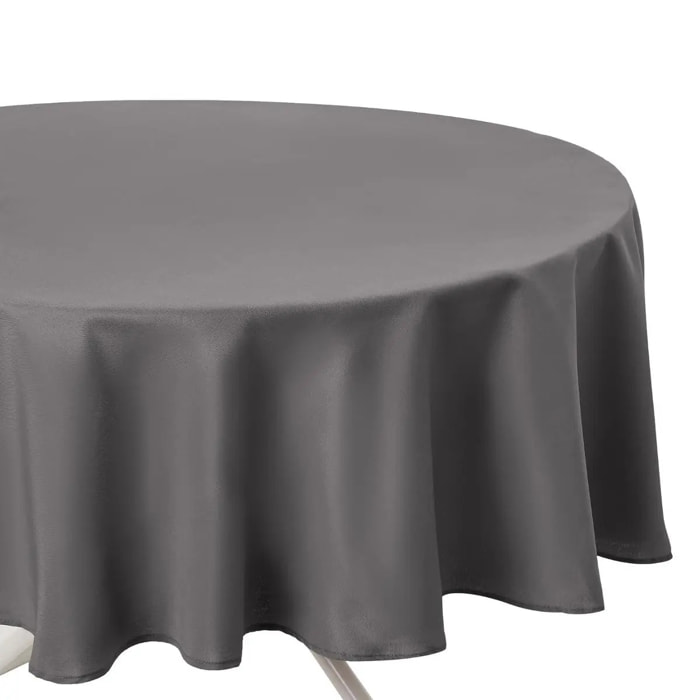 Nappe anti-tâche gris D180cm