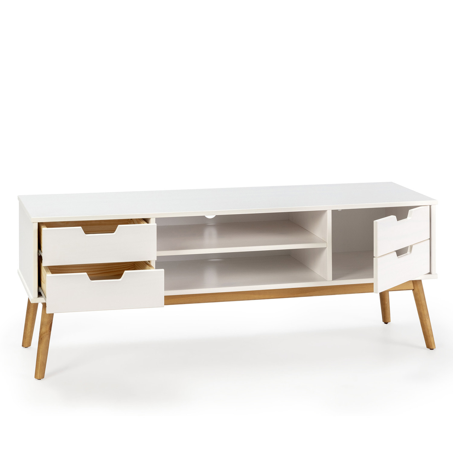 Mueble tv baku 1p2c blanco